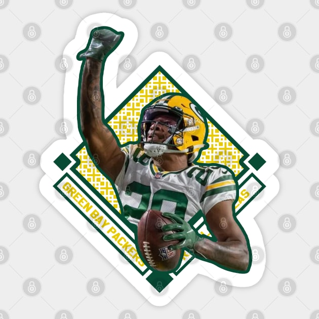 RASUL DOUGLAS GREEN BAY PACKERS Sticker by hackercyberattackactivity